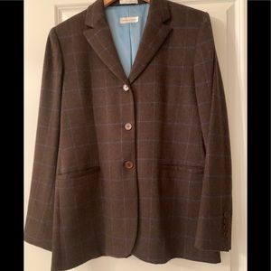 Bernard Zins Made In France 100% Cashmere Blazer